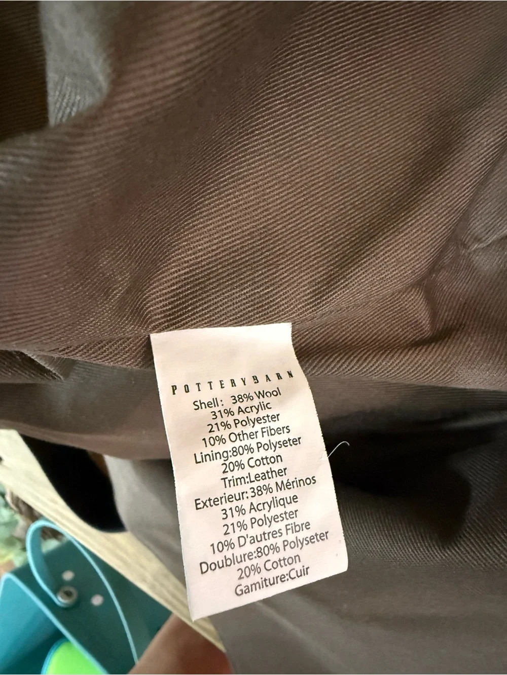Pottery Barn | Unisex Messenger Bag Diaper Bag